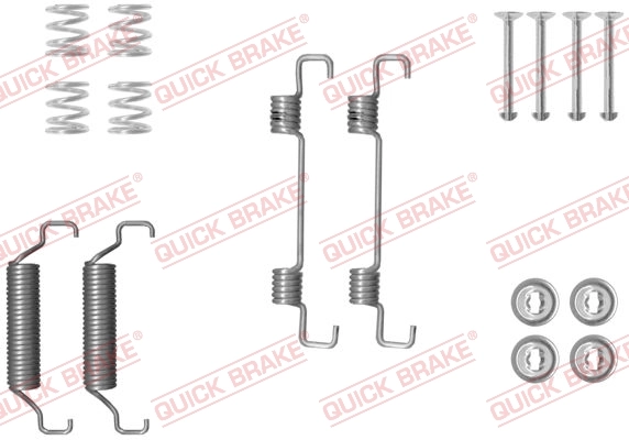 Accessory Kit, parking brake shoes